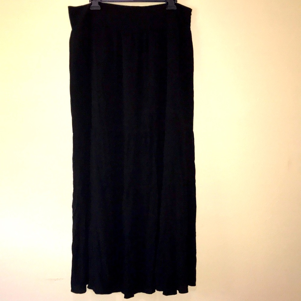 NWT New York & Company Black Maxi Skirt